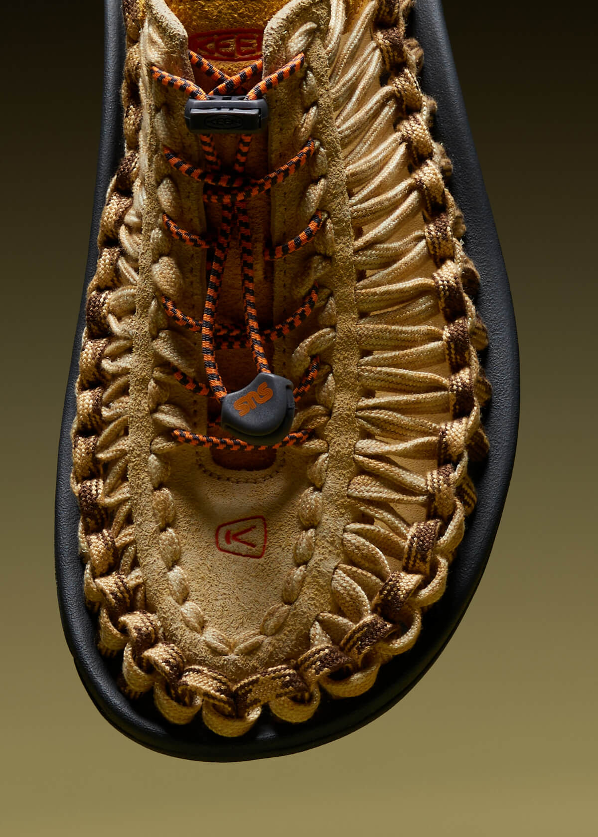 KEEN x SNS Uneek Flat New Wheat / Reed Yellow